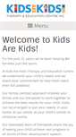 Mobile Screenshot of kidsarekids.org.au